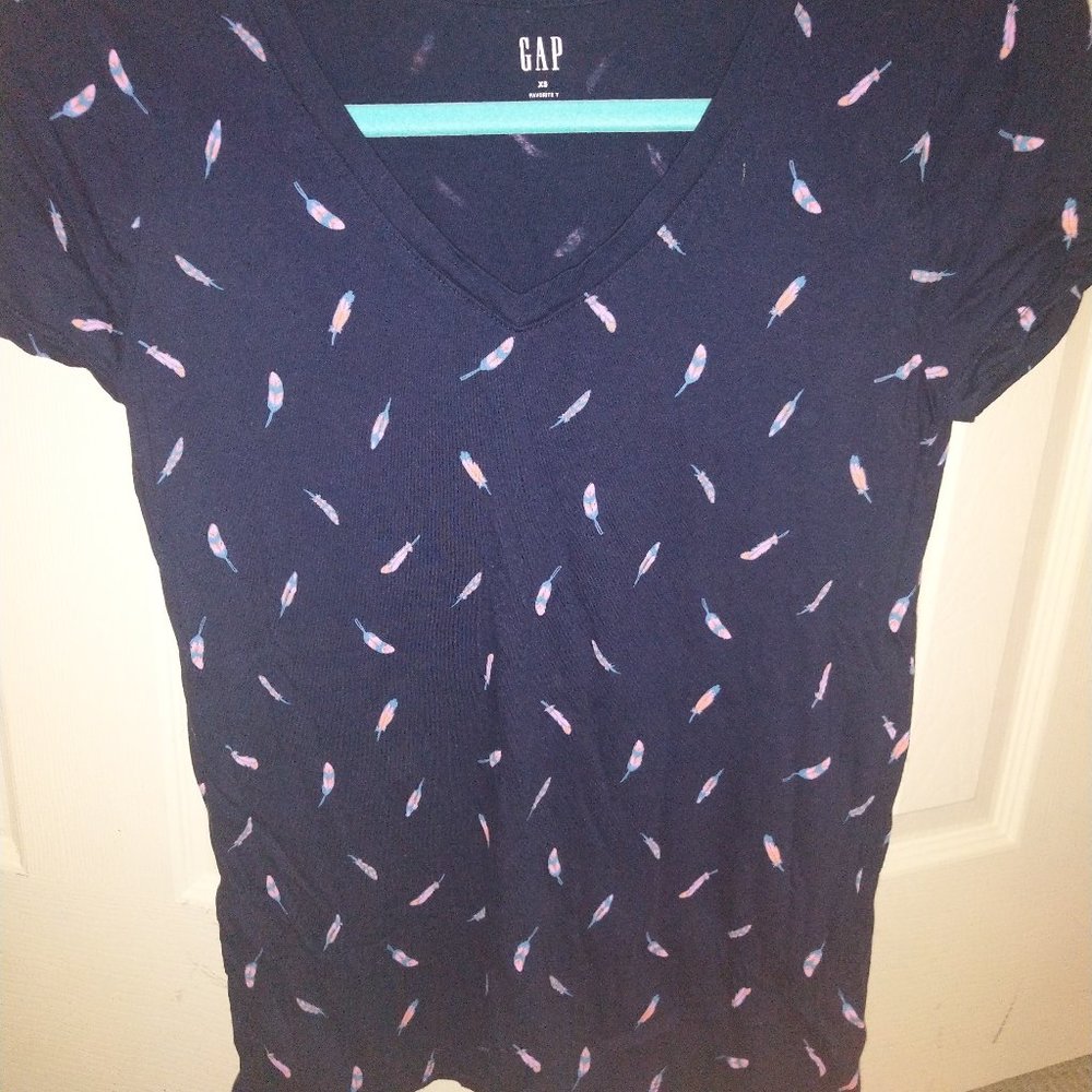 Dark blue tee